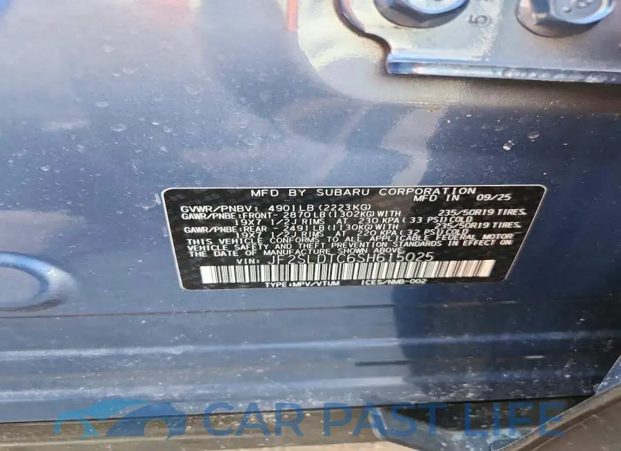 JF2SLDTC6SH615025# 13