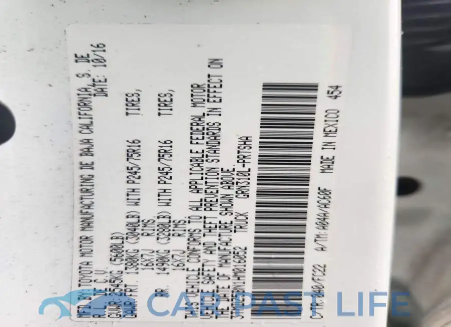 3TMDZ5BN1HM016052# 12