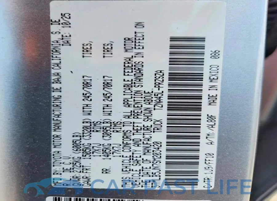 3TMLB5JN7SM203420# 13