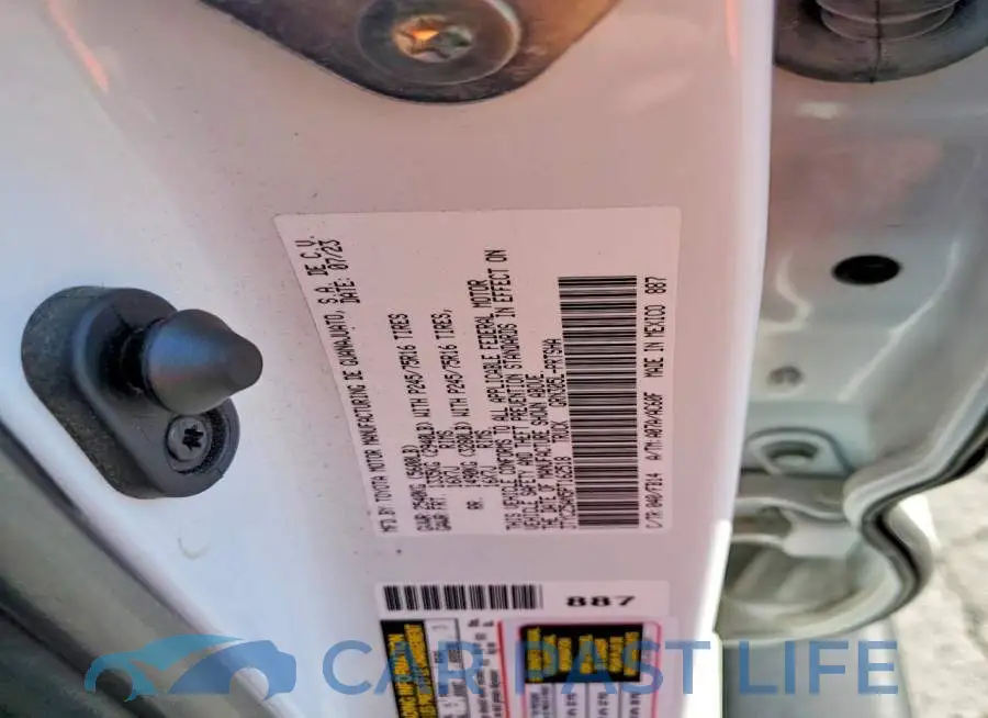 3TYCZ5AN5PT162518# 12