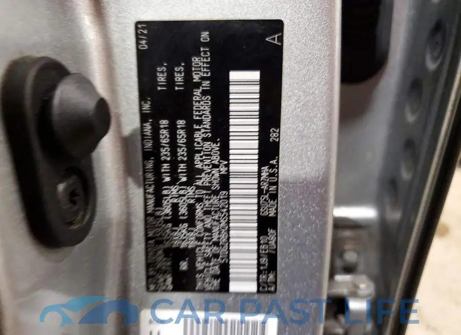5TDGZRBH2MS542019# 14