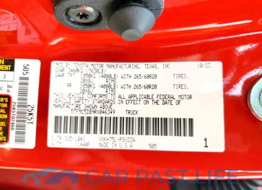 5TFMC5DB9RX046349# 13