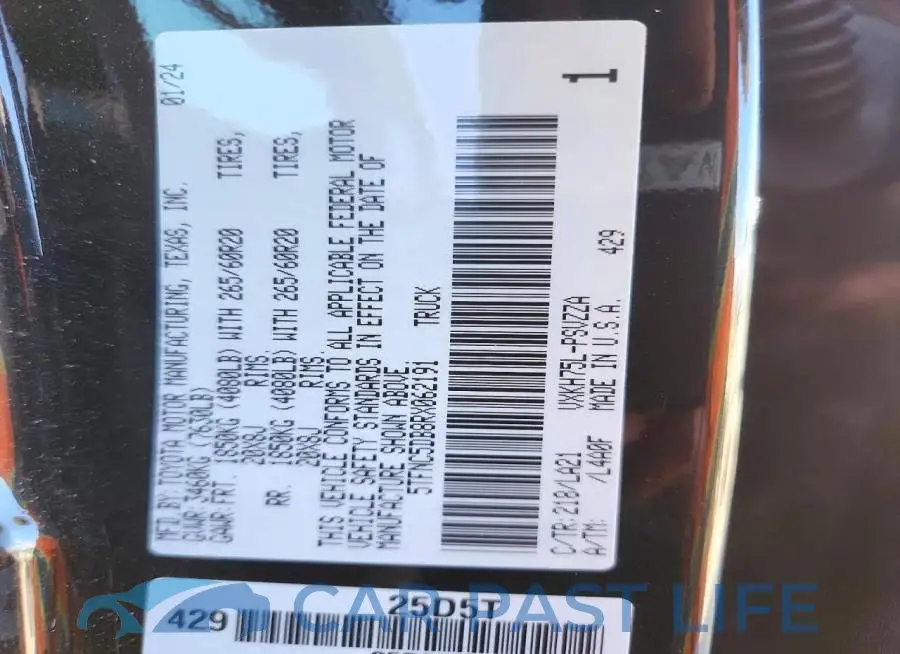 5TFNC5DB8RX062191# 12