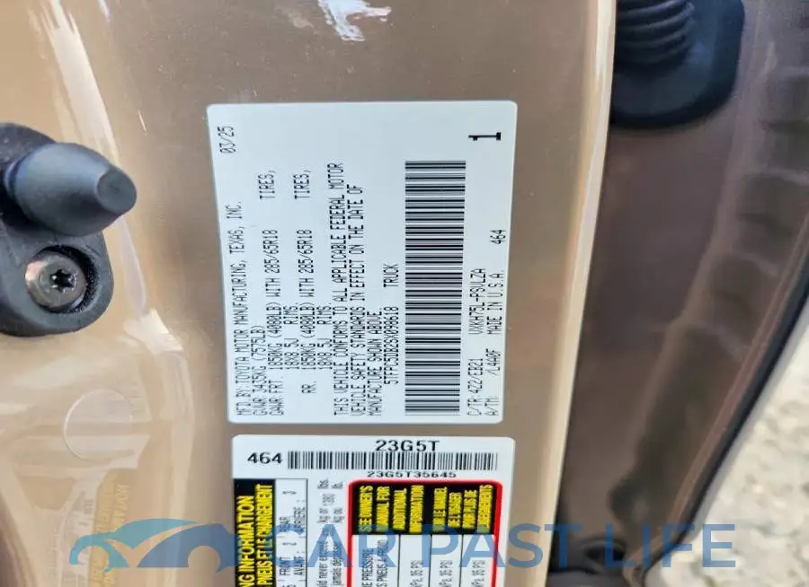 5TFPC5DB2SX098618# 12