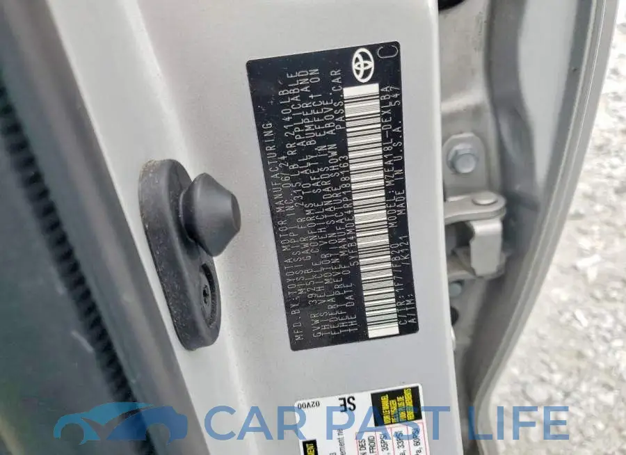 5YFB4MDE4RP188163# 12