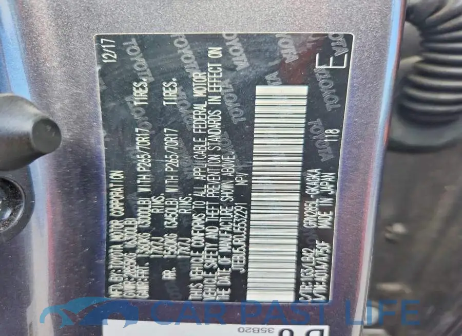 JTEBU5JR0J5532291# 14