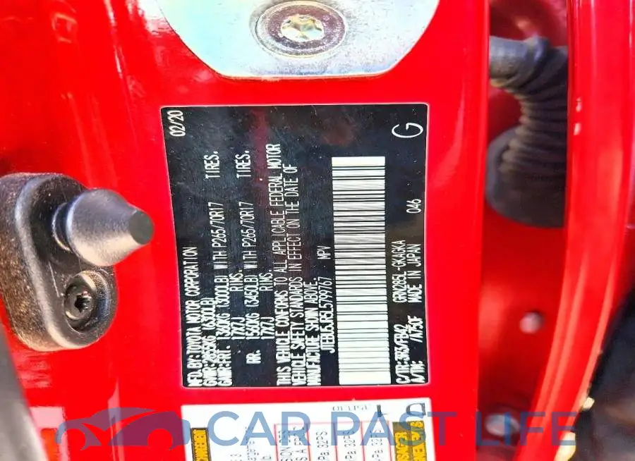 JTEBU5JR5L5799767# 13