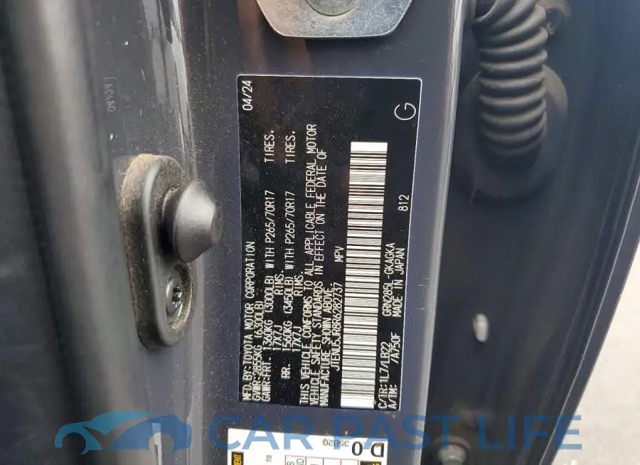 JTENU5JR8R6282737# 13