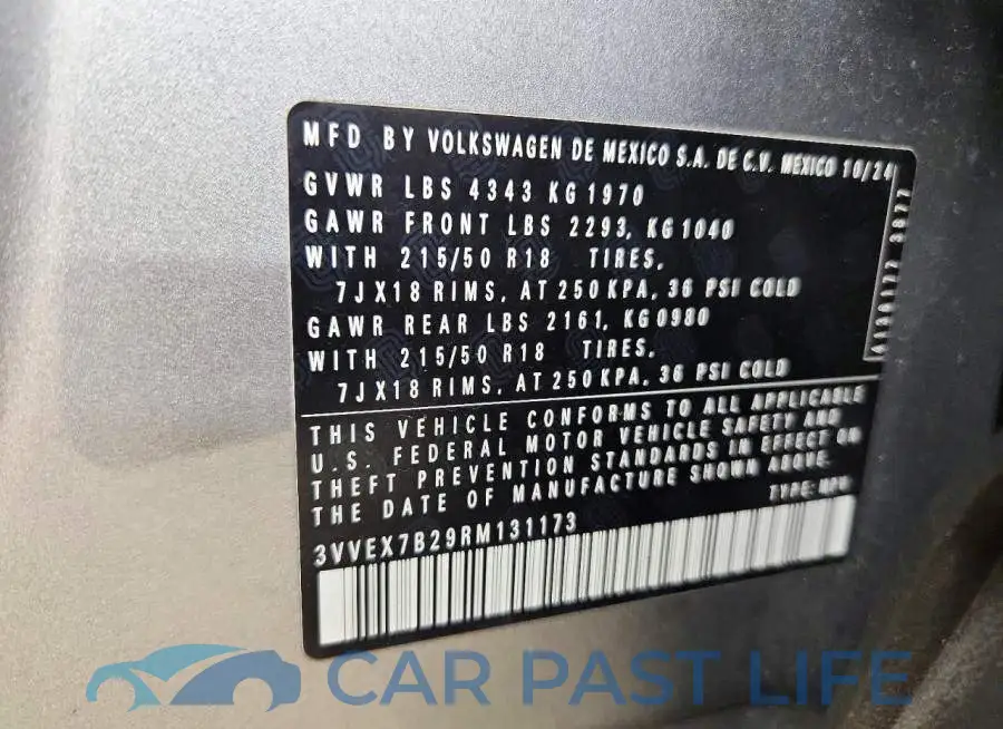 3VVEX7B29RM131173# 12