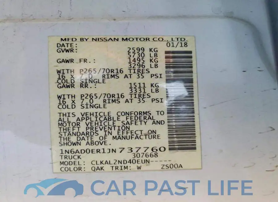 1N6AD0ER1JN737760# 13