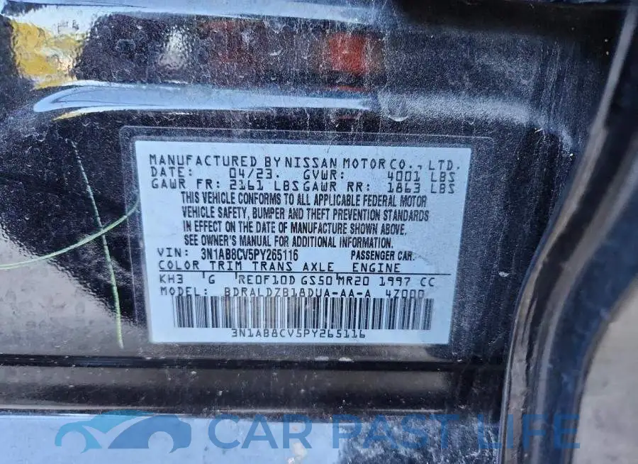 3N1AB8CV5PY265116# 13