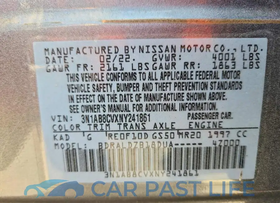3N1AB8CVXNY241861# 13