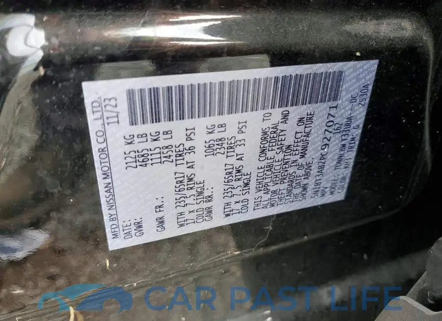 5N1BT3AB2PC927071# 13