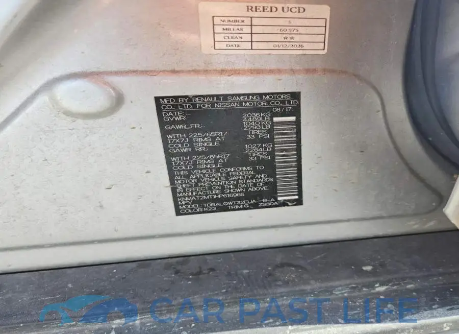 KNMAT2MT1HP616966# 13