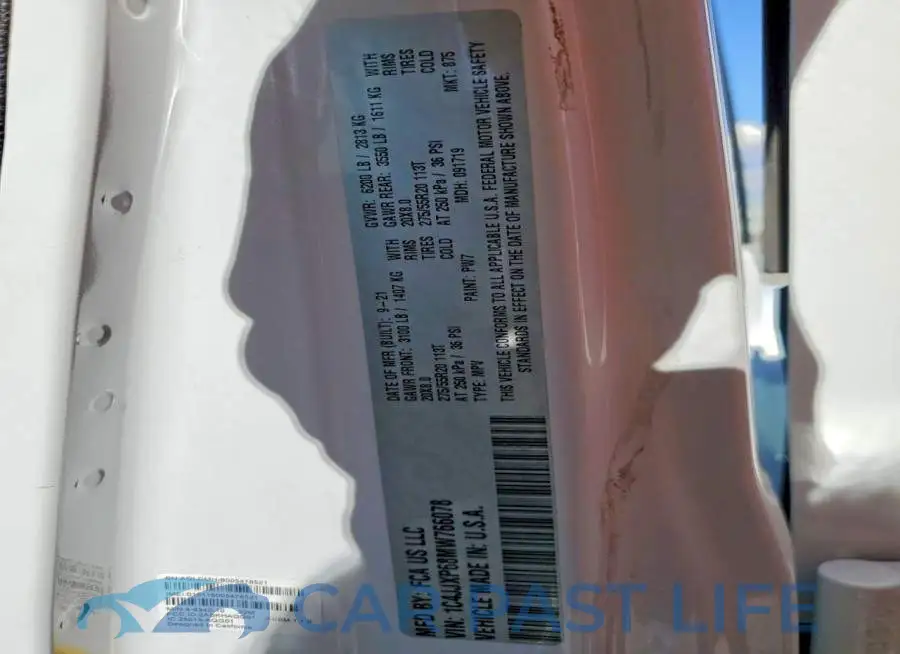 1C4JJXP68MW766078# 13