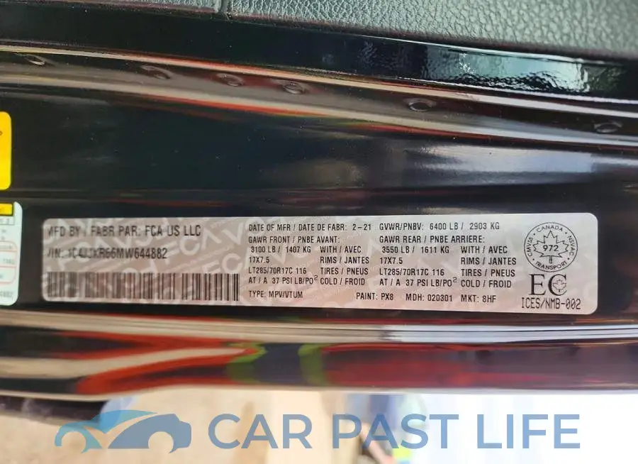 1C4JJXR66MW644882# 13