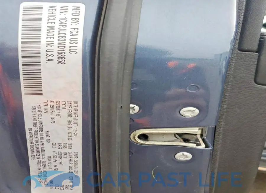 1C4PJLCB3MD168658# 13