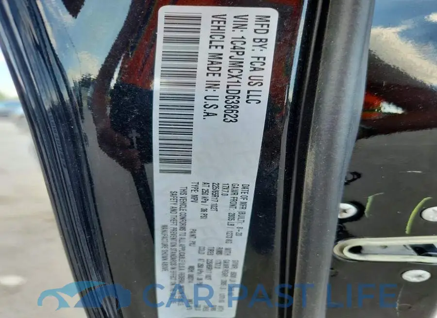 1C4PJMCX1LD638623# 13