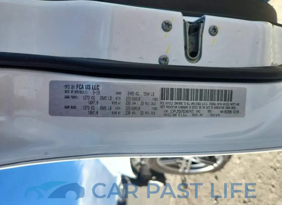 1C4PJMDX7KD467471# 13