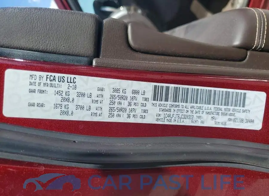 1C4RJFJT6JC320312# 14