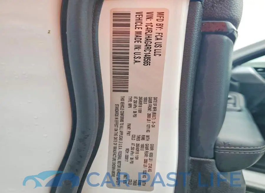 1C4RJHAG4RC148565# 13