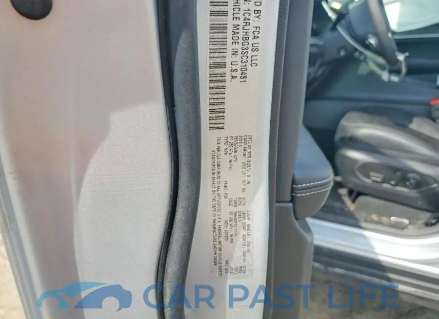 1C4RJHBG3SC310481# 13