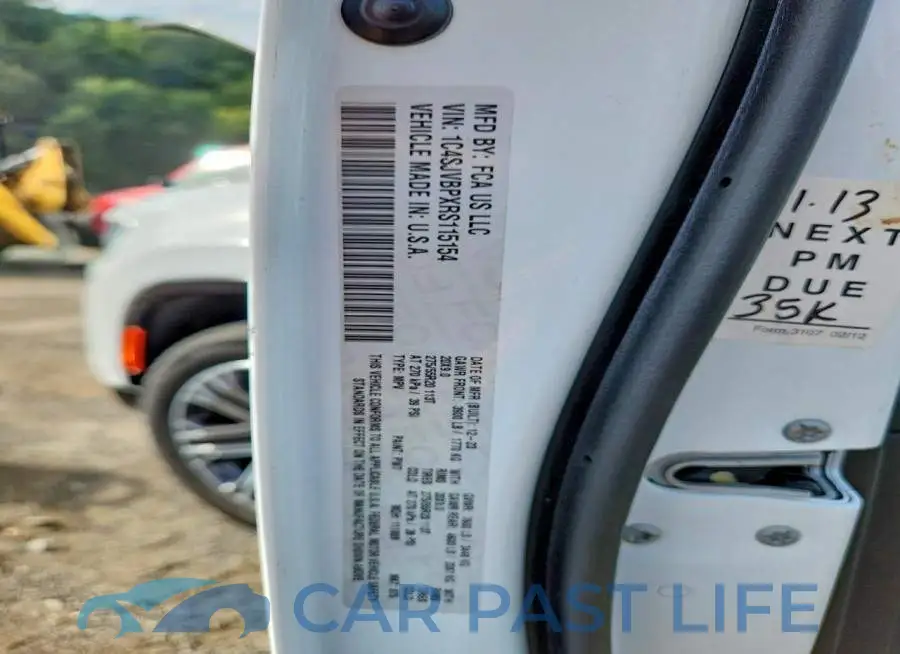 1C4SJVBPXRS115154# 13