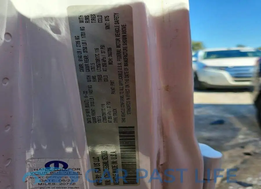 1C6JJTEG6NL162883# 13