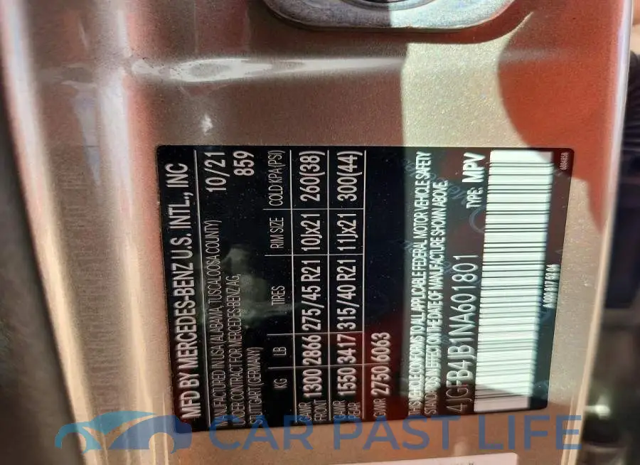 4JGFB4JB1NA601801# 13