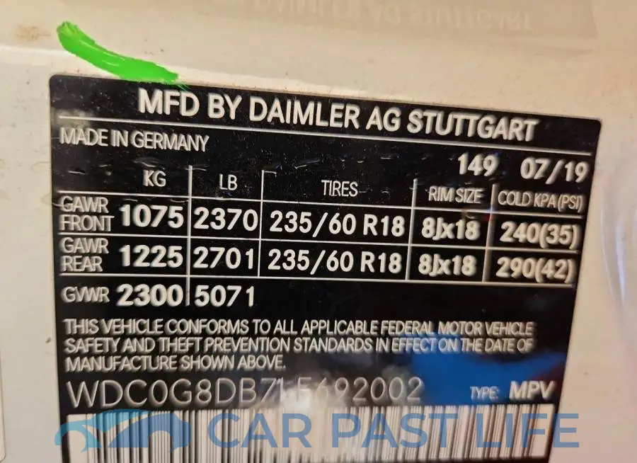 WDC0G8DB7LF692002# 12