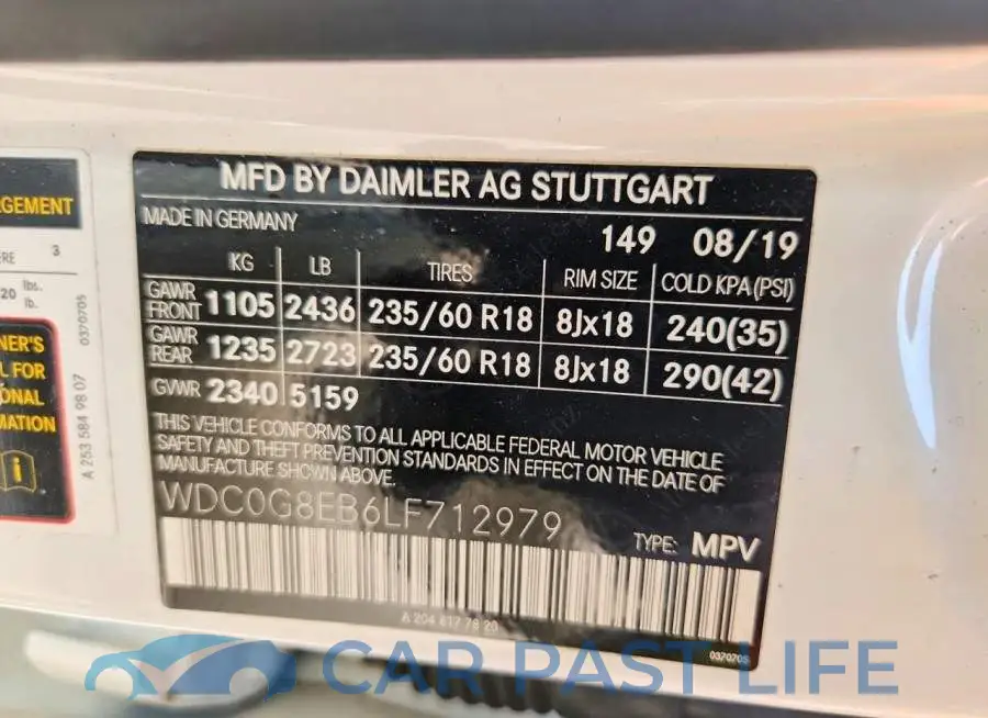 WDC0G8EB6LF712979# 14