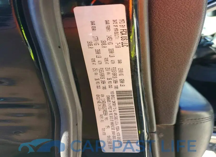 1C4RDHAG8JC485994# 13