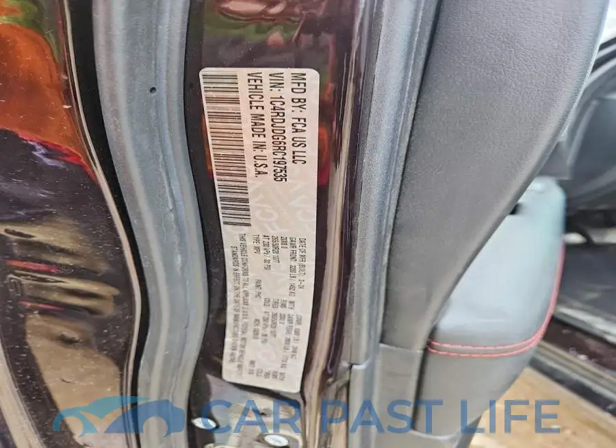 1C4RDJDG6RC197535# 13