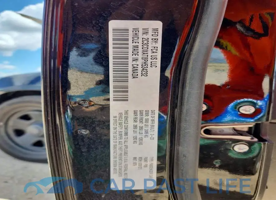 2C3CDXAT8PH534232# 12