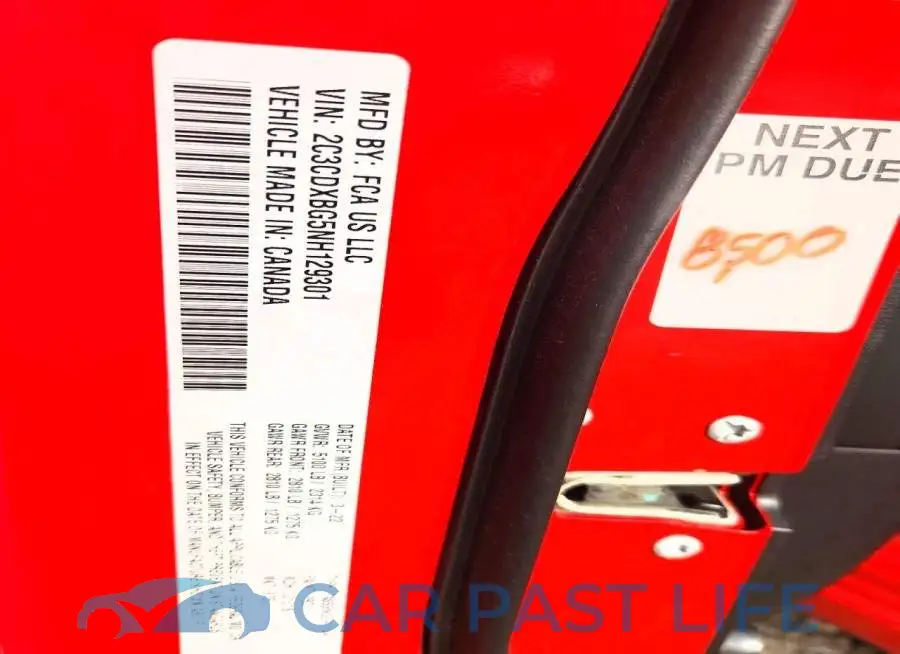 2C3CDXBG5NH129301# 13