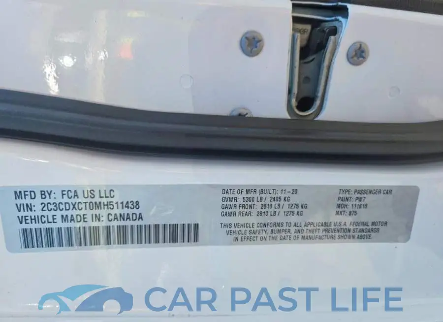 2C3CDXCT0MH511438# 12