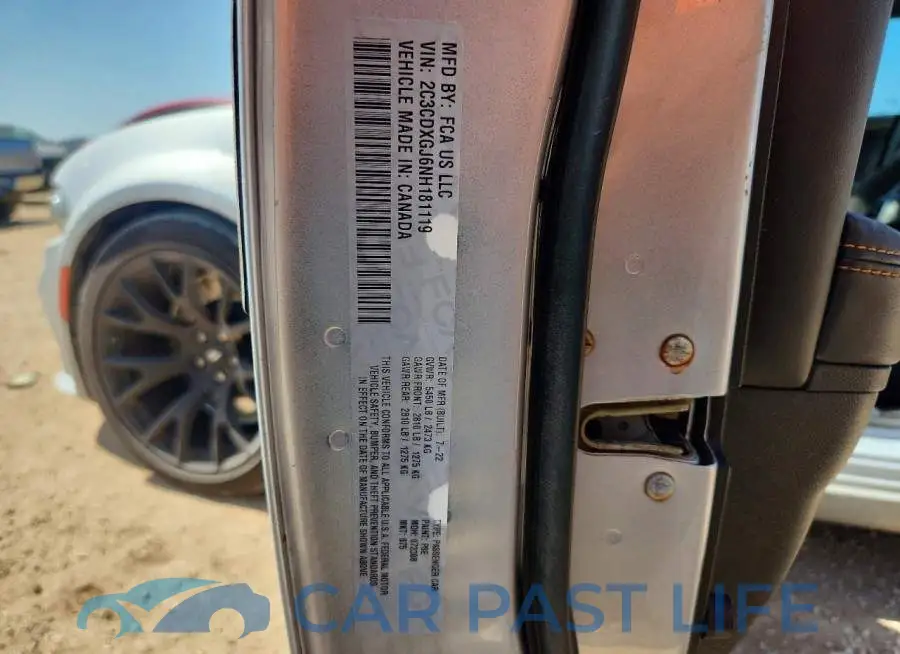 2C3CDXGJ6NH181119# 12