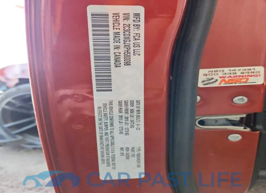 2C3CDXGJXPH580098# 13