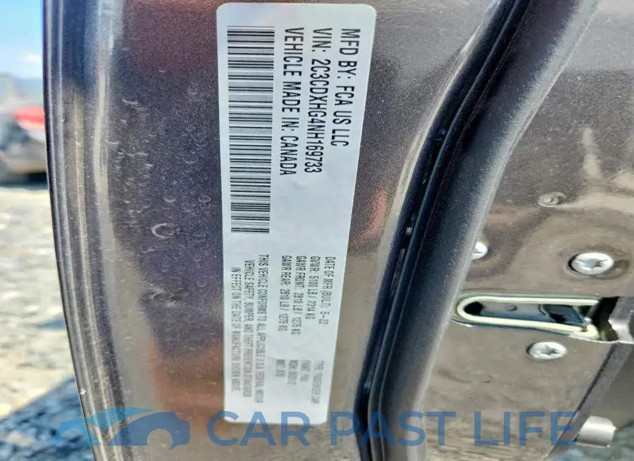 2C3CDXHG4NH169733# 12