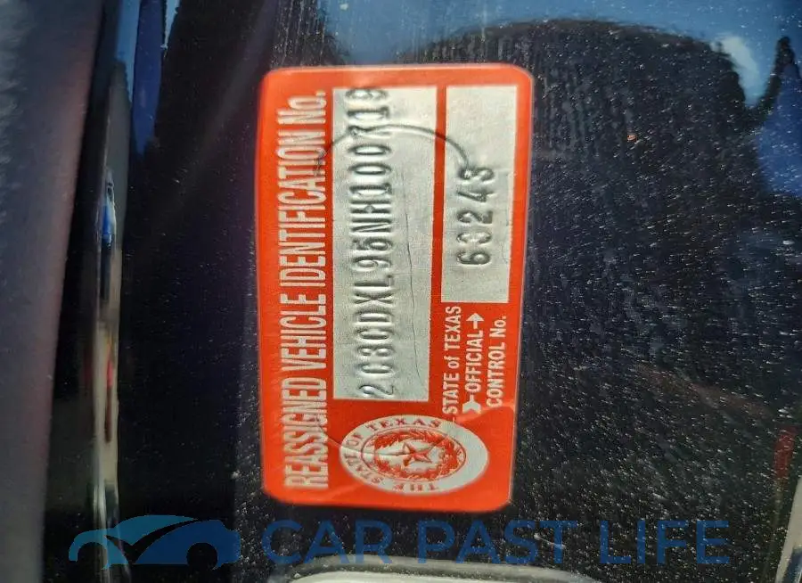2C3CDXL95NH100719# 12