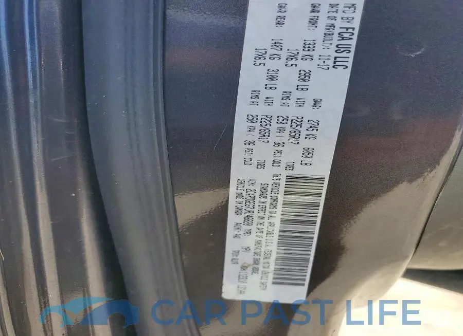 2C4RDGEG7JR146820# 12
