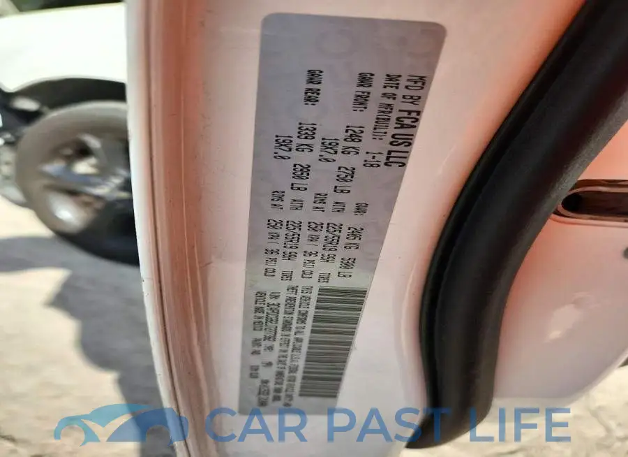 3C4PDCGB2JT277362# 13