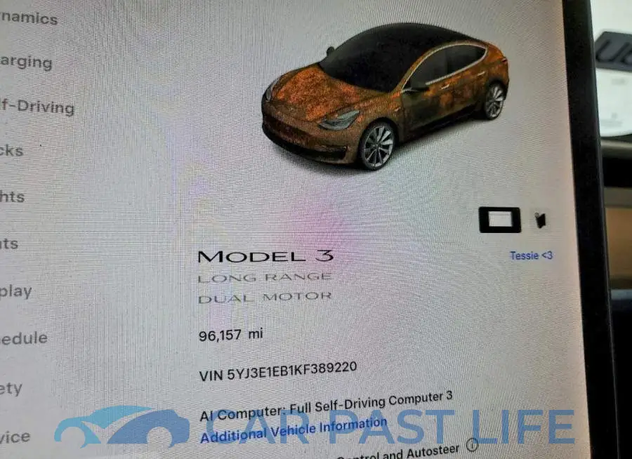5YJ3E1EB1KF389220# 9