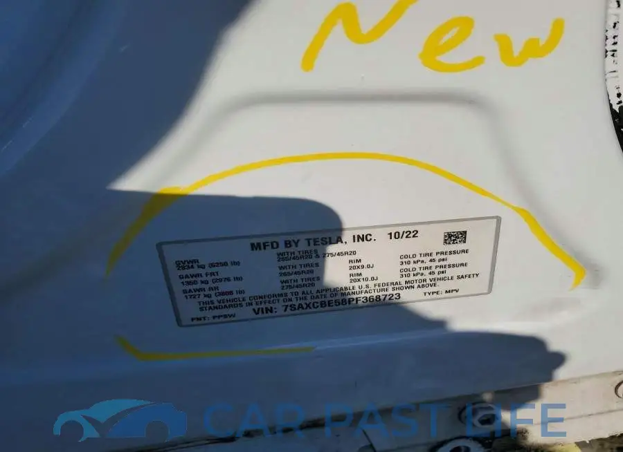 7SAXCBE58PF368723# 12