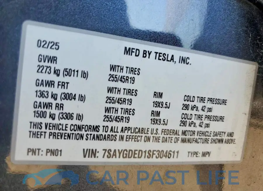 7SAYGDED1SF304611# 12