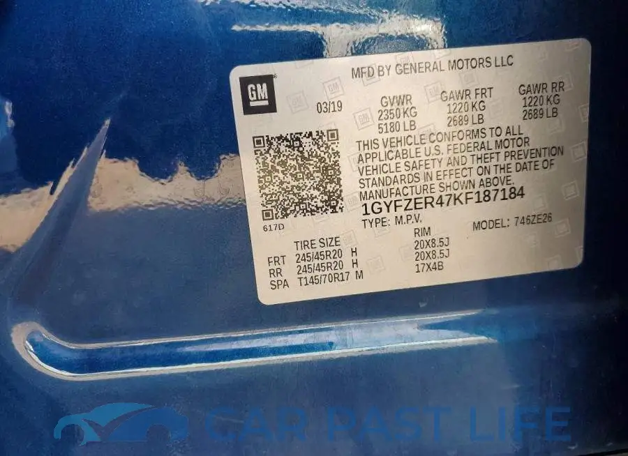 1GYFZER47KF187184# 13