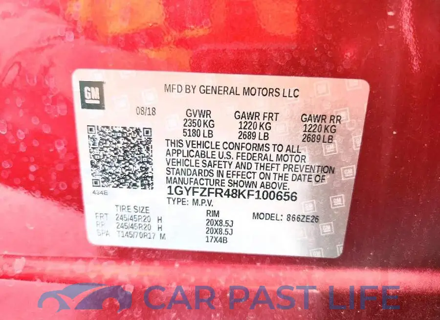 1GYFZFR48KF100656# 13