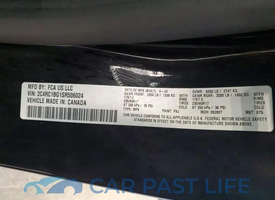 2C4RC1BG1SR506024# 13