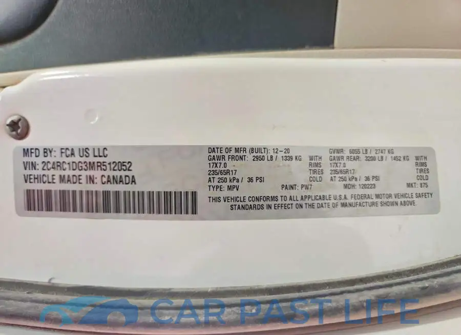 2C4RC1DG3MR512052# 14