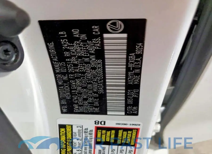 58ADA1C15SU063636# 12